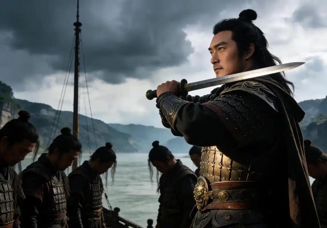 千古问对之十：楚霸王乌江答亭长

寒风萧瑟，江水呜咽。

项羽率八百余骑突围至乌