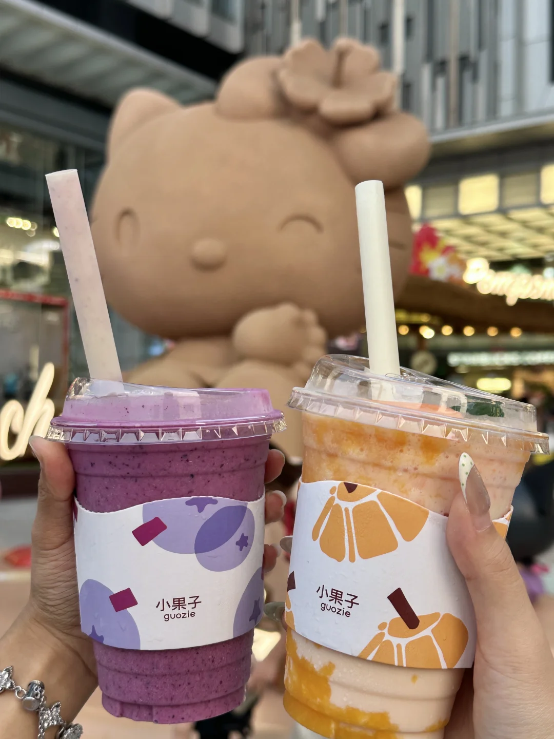 广州。。。。天河城这两杯好惊艳没人说吗！！！