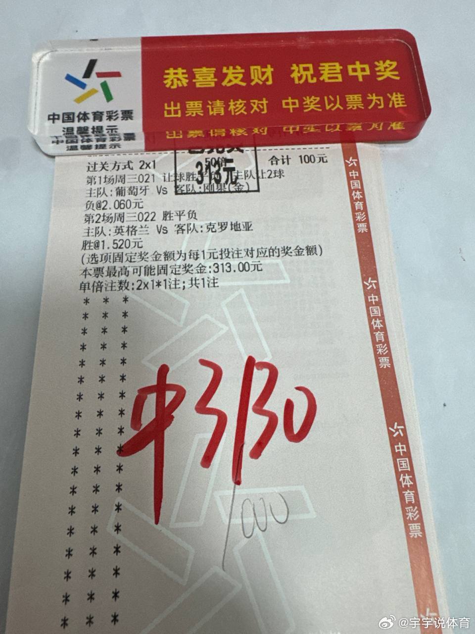 他来了他来了，他迈着六亲不认的步伐向你走开了 宇宇昨天4🌹4，世界杯整体预测也