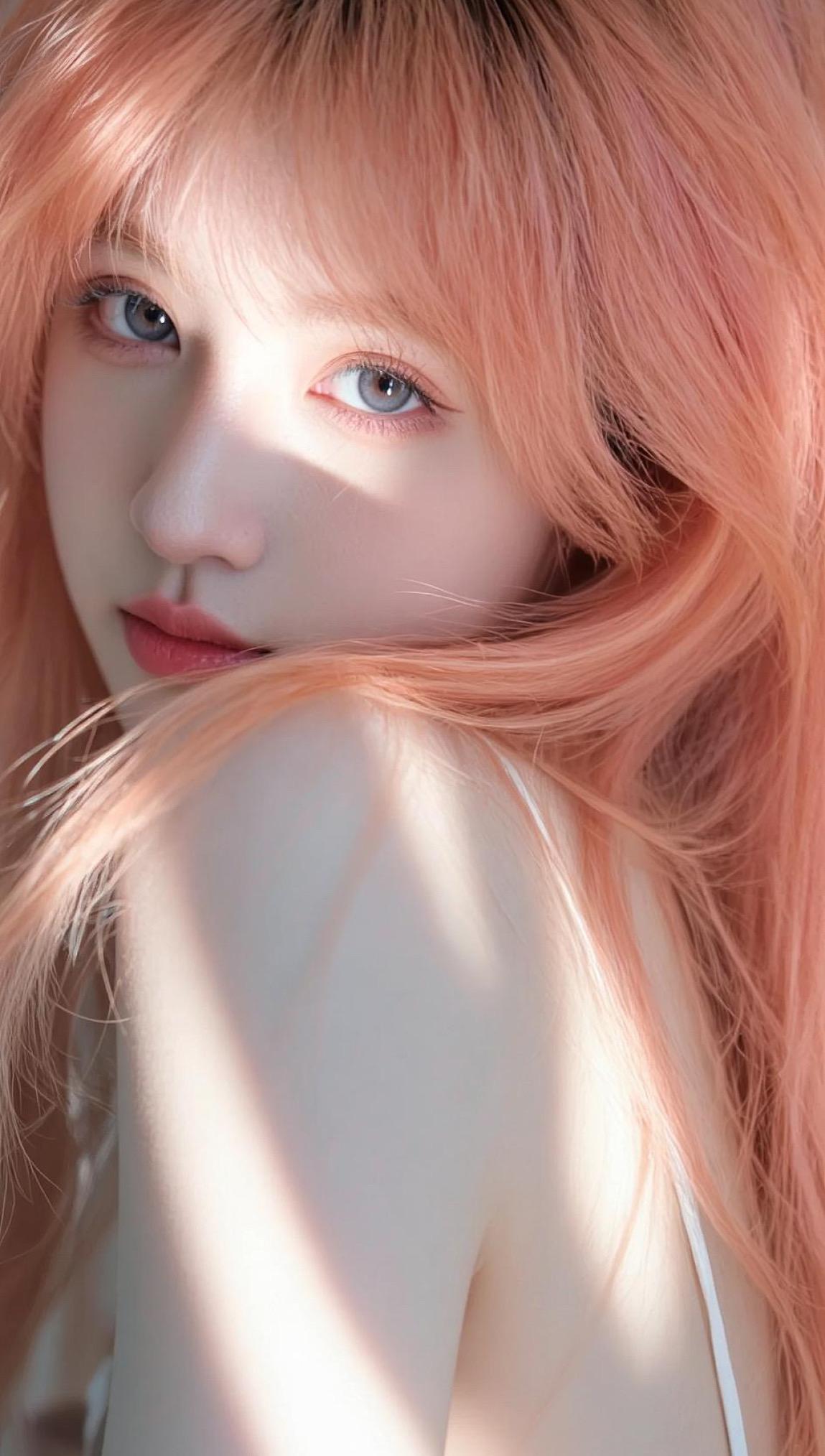 神仙发色。 柔雾梦幻写真