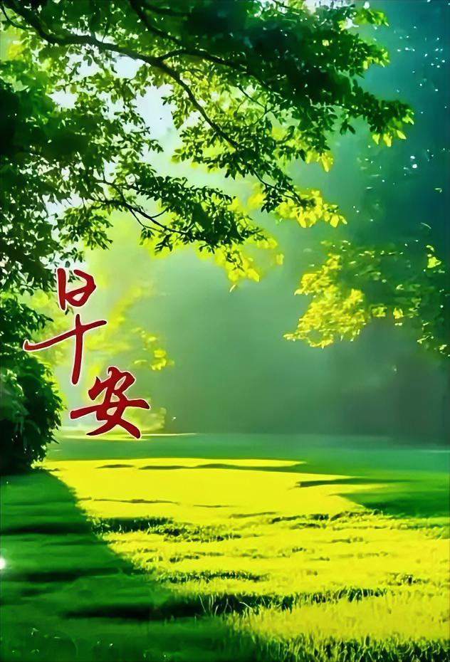 早安!
各适其性，各安其命，
别攀比，别焦虑，
天道给你什么，
你就享受什么，
