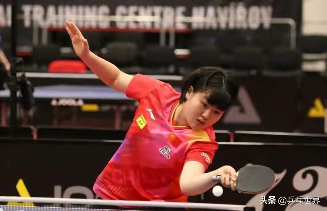 国乒又出了一个厉害的左手将！蒯曼是国乒厉害的左手将，近来加入国乒一队的青岛15岁