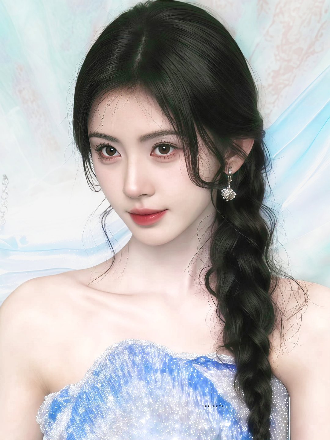 鞠婧祎 jjy鞠婧祎来战jjy鞠婧祎阿黛“冬日种下玫瑰花，春日与你共赴浪漫”𝐏