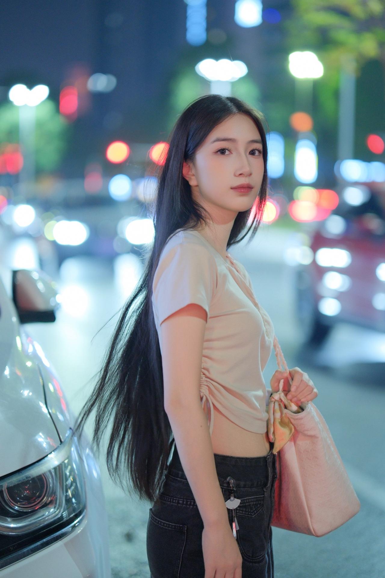 路边随手拍深圳街拍 深圳约拍夜景