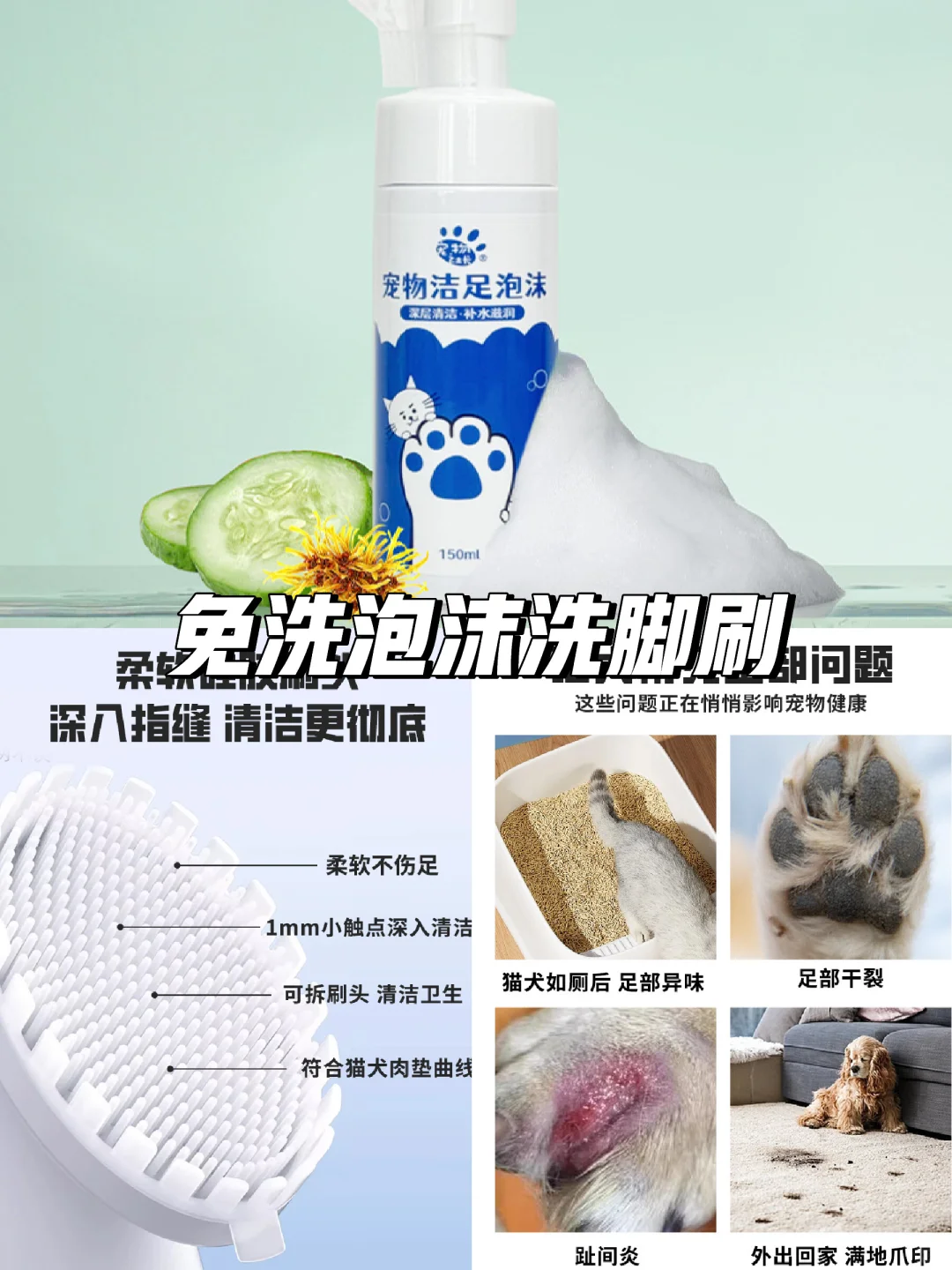 🐾宠物洁足神器🎉