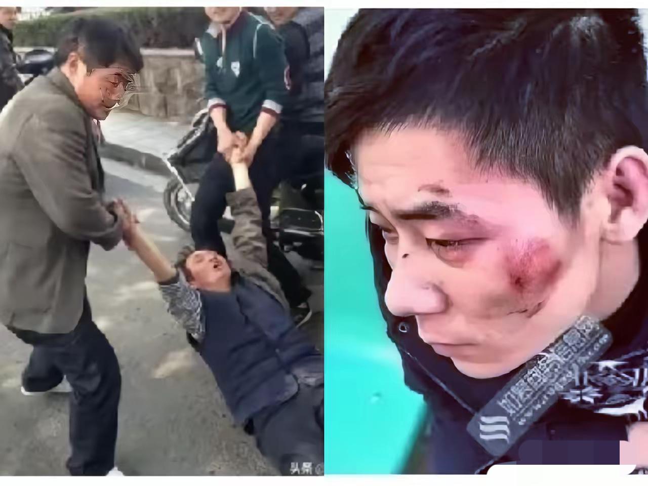 这大哥的脑回路简直是教科书级别的避险模版！面对几个精神小伙的围追堵截，他没往死胡