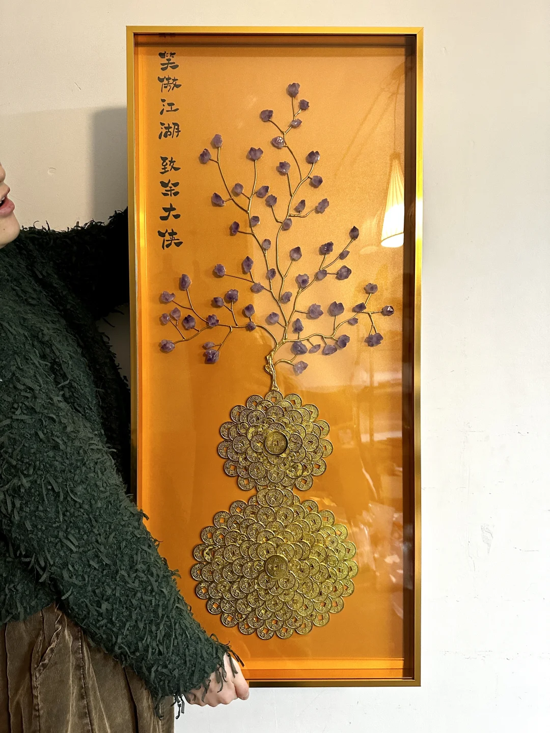 送领导荣休礼物｜这幅葫芦画，好有生命力！