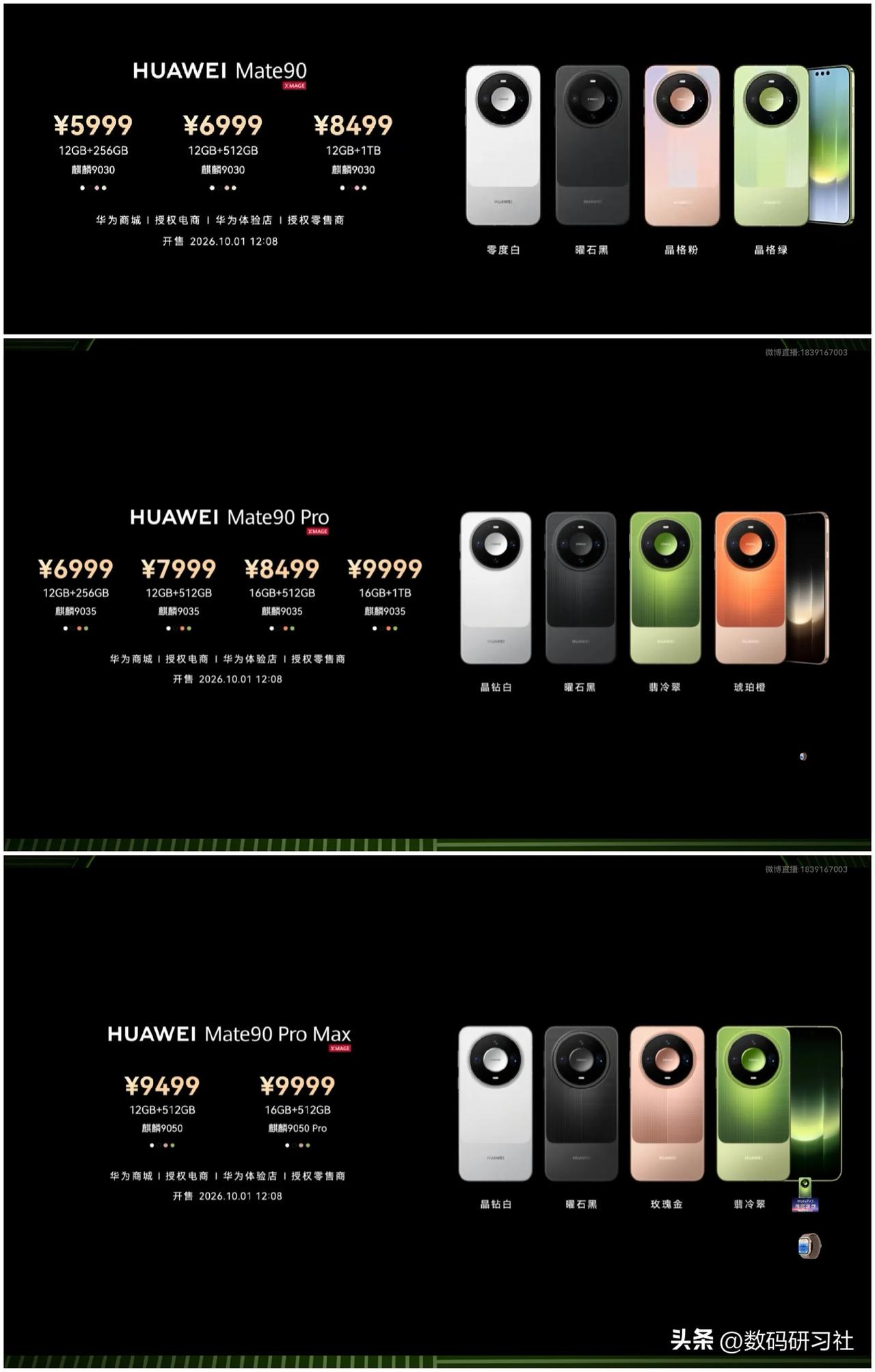 emmmmm，Mate90系列这价格大家觉得怎么样？

mate90 华为手机