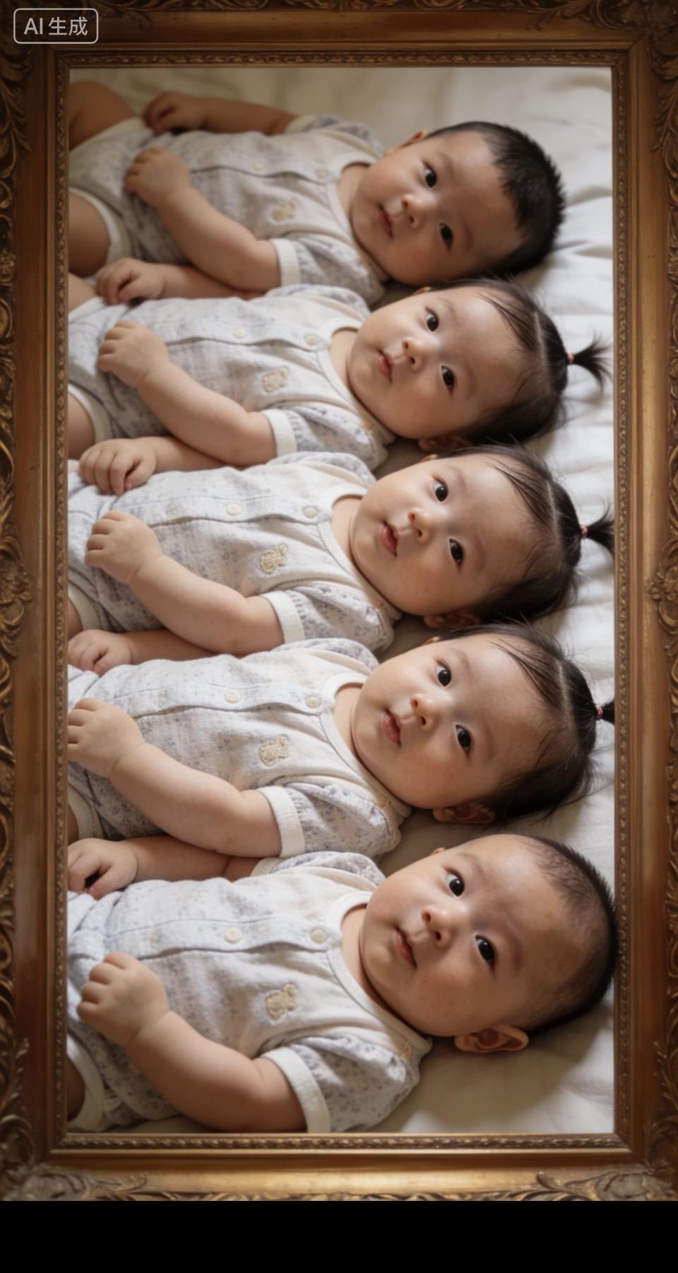 萌娃合体照，可爱到爆！😍👶👶👶👶👶瞧瞧这一张张肉嘟嘟的小脸，粉粉嫩嫩