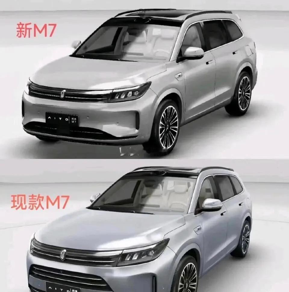 如果这是真的，那么新款M7改的确实有点失败，没有大嘴的M7，看上去和大众很像，大