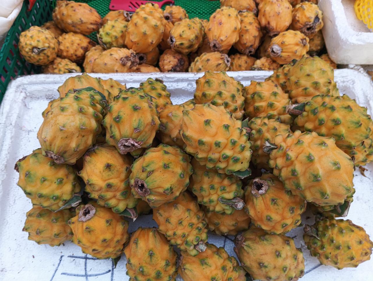 第一次见这么奇葩的果子，谁认识它叫什么名字？好不好吃？