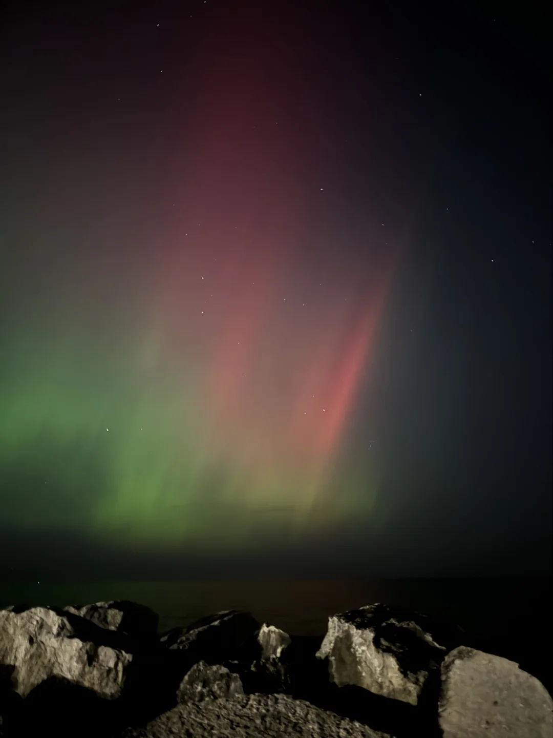 在Evanston追到糖果色极光啦🍬🌟
