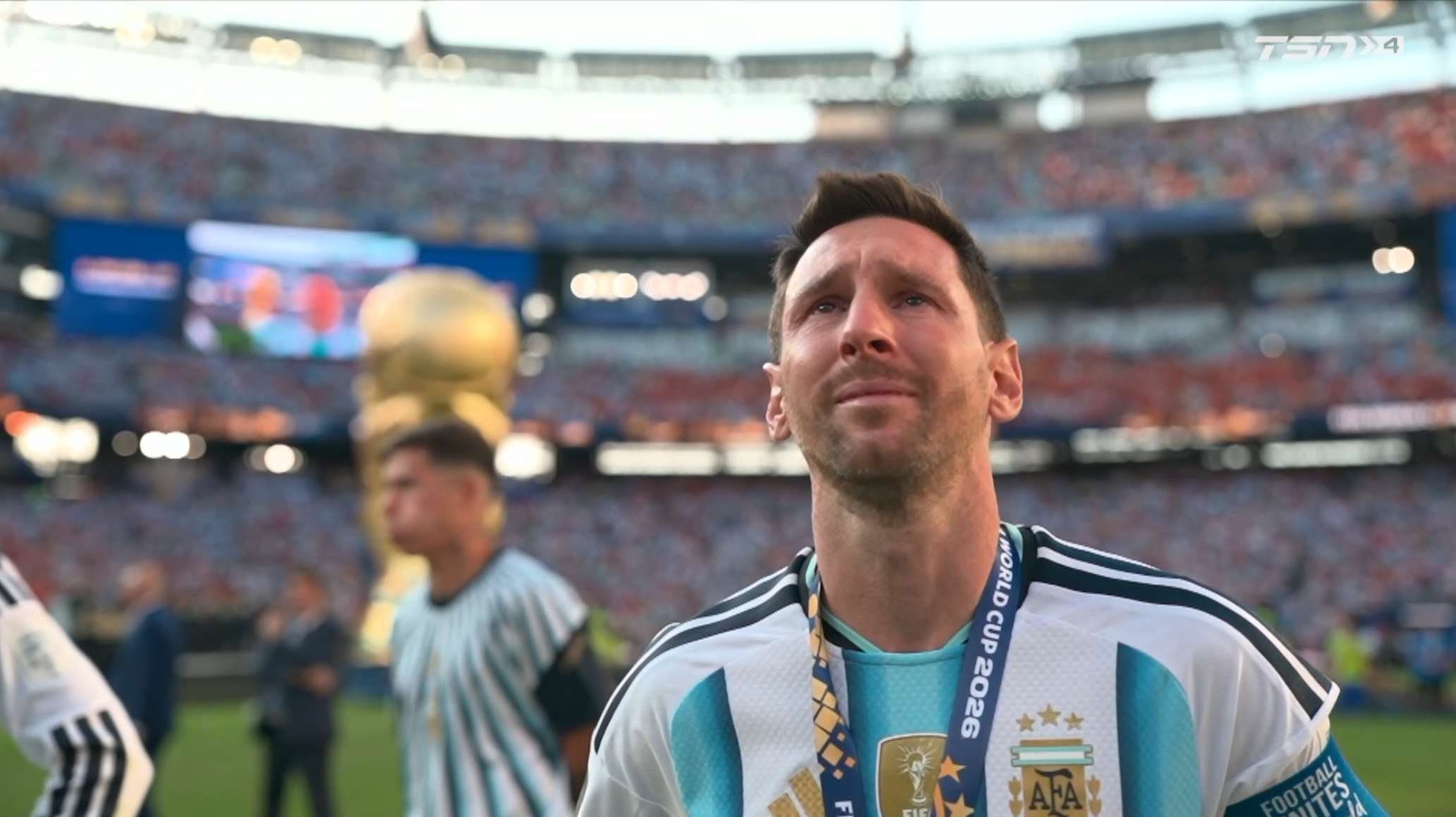 2026国际足联世界杯 决赛西班牙对阿根廷BO1，恭喜西班牙以1:0获胜捧起大力