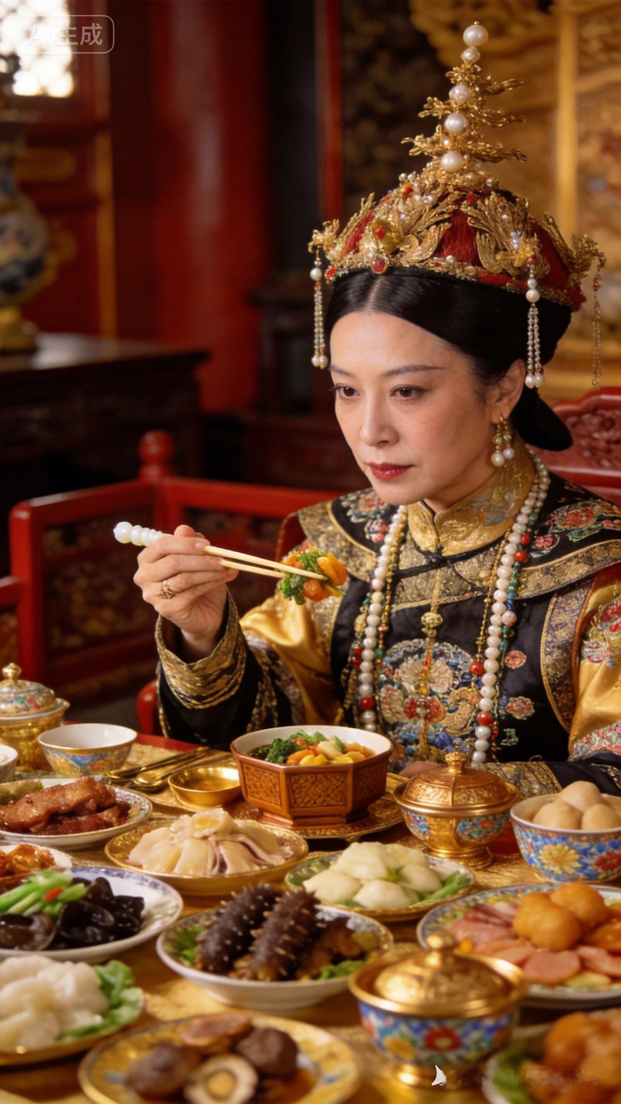 穿越回古代，品尝宫廷御宴的奢华与美味！🍽️👗
