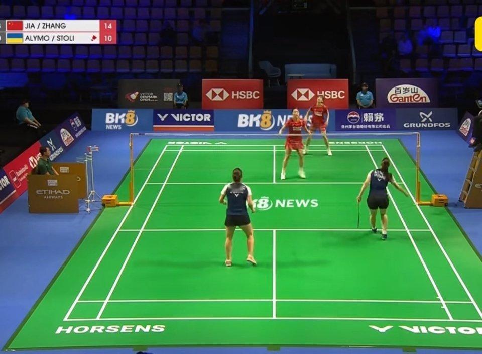 尤杯国羽5比0乌克兰国羽女队太稳了！揭幕战直接5-0零封乌克兰，全程碾压没给对手