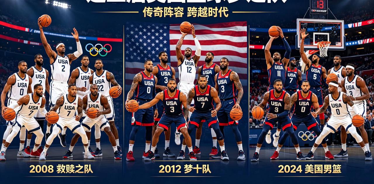 近三届梦之队，谁才是你心目中的真神？