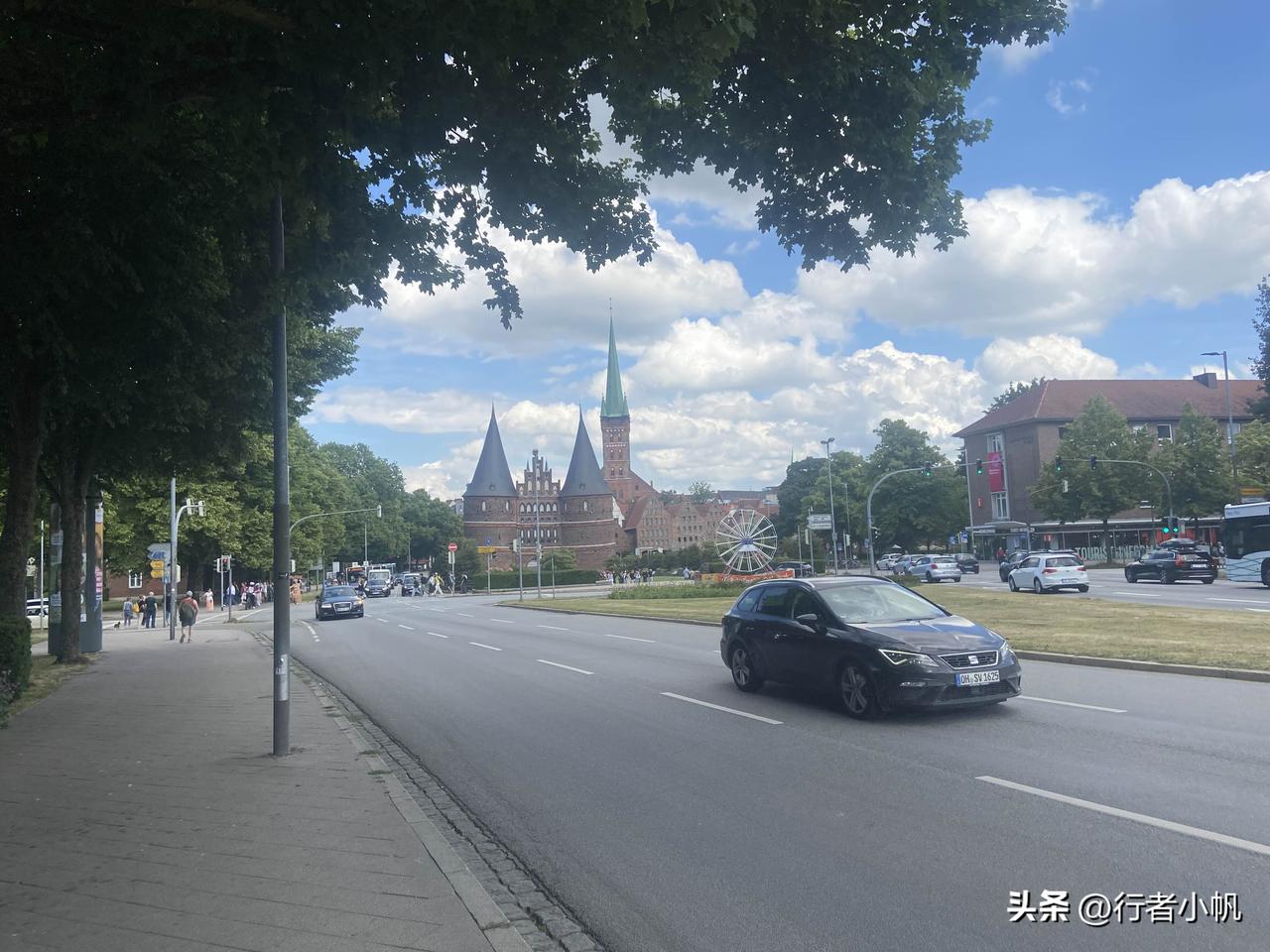 北德小城吕贝克
图1.吕贝克（Lübeck）坐落于德国北部石勒苏益格-荷尔斯泰因