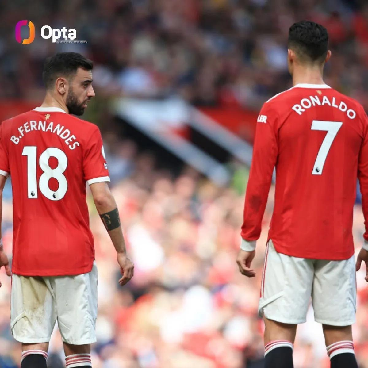 代表曼联参与140粒英超进球！B费追平C罗在曼联的纪录04月27日讯 本轮英超第