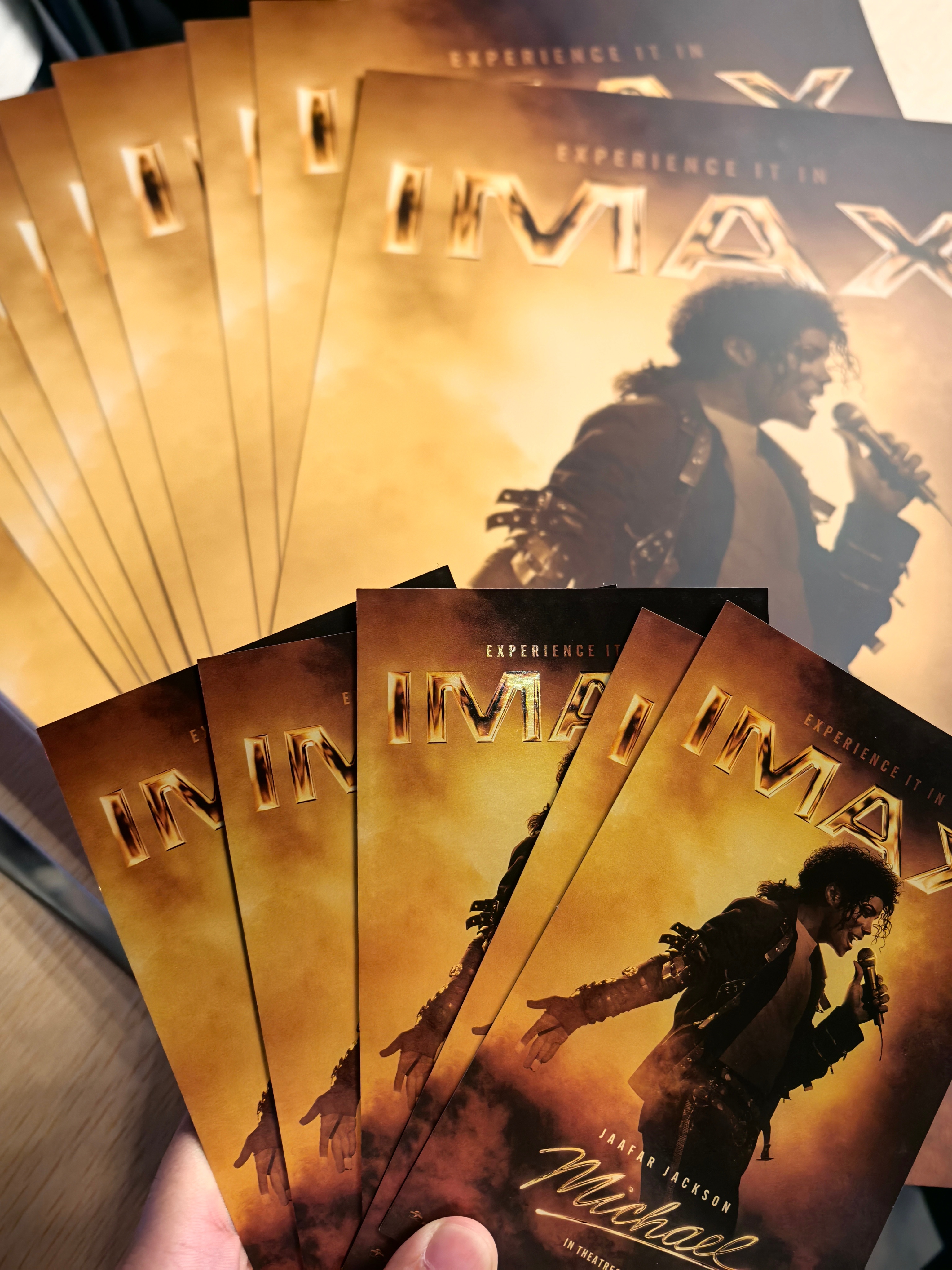 迈克尔杰克逊迈克尔杰克逊巨星之路 打卡，来一场IMAX。 