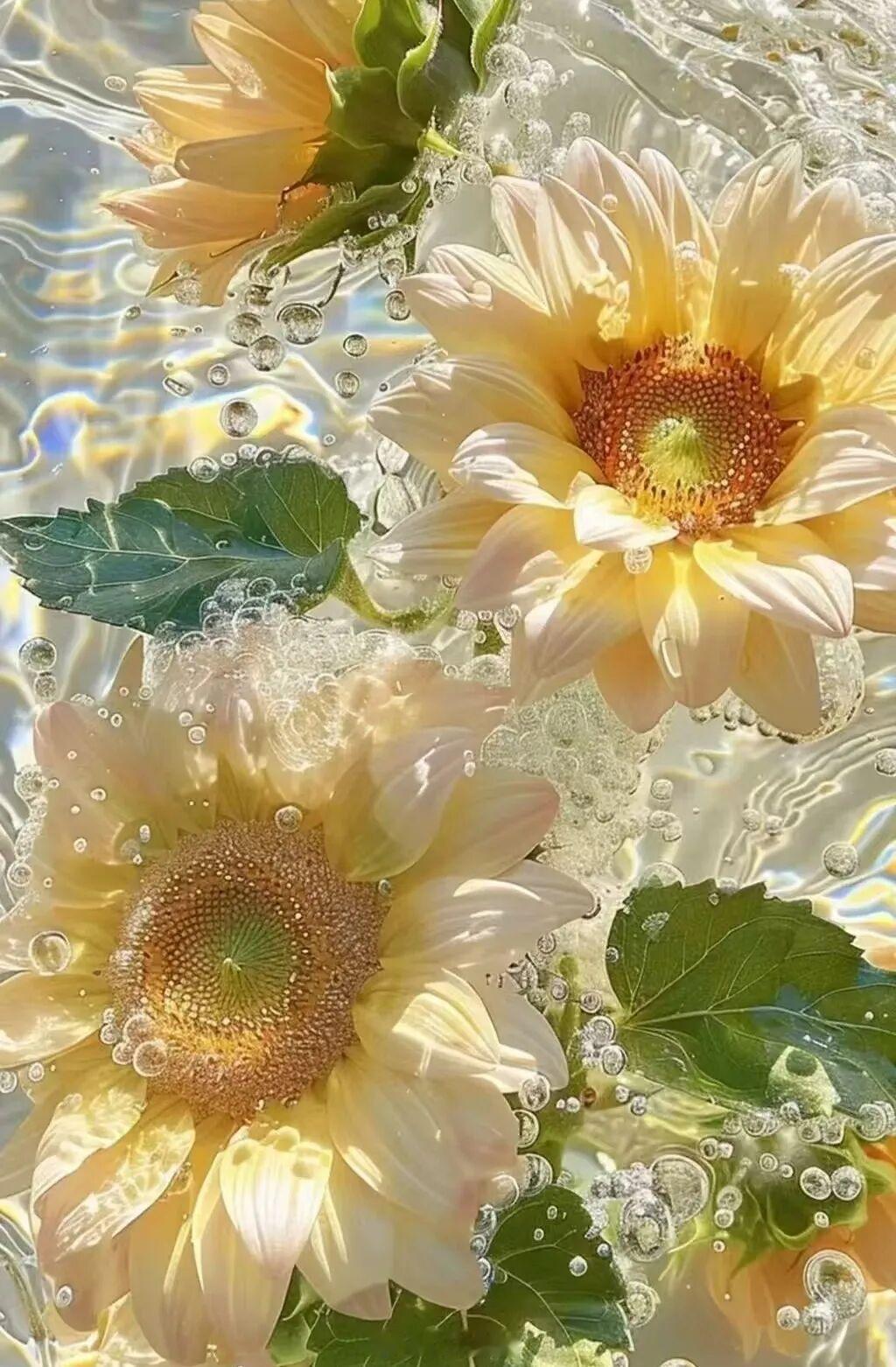 “别人泼的冷水，用来浇花正好。你只管把自己养得枝繁叶茂，让那些水珠子挂在你叶子上