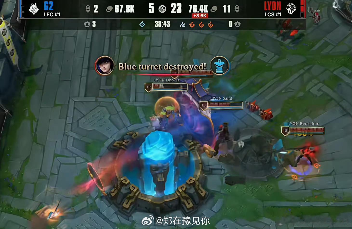 lyon三比零g2 LYON以3-0的比分完胜G2，晋级败者组决赛。 这也是北美