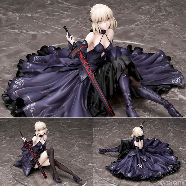 FGO 阿尔托莉雅·潘德拉贡 Alter （宵暗之星 ver.）1/7比例上色模