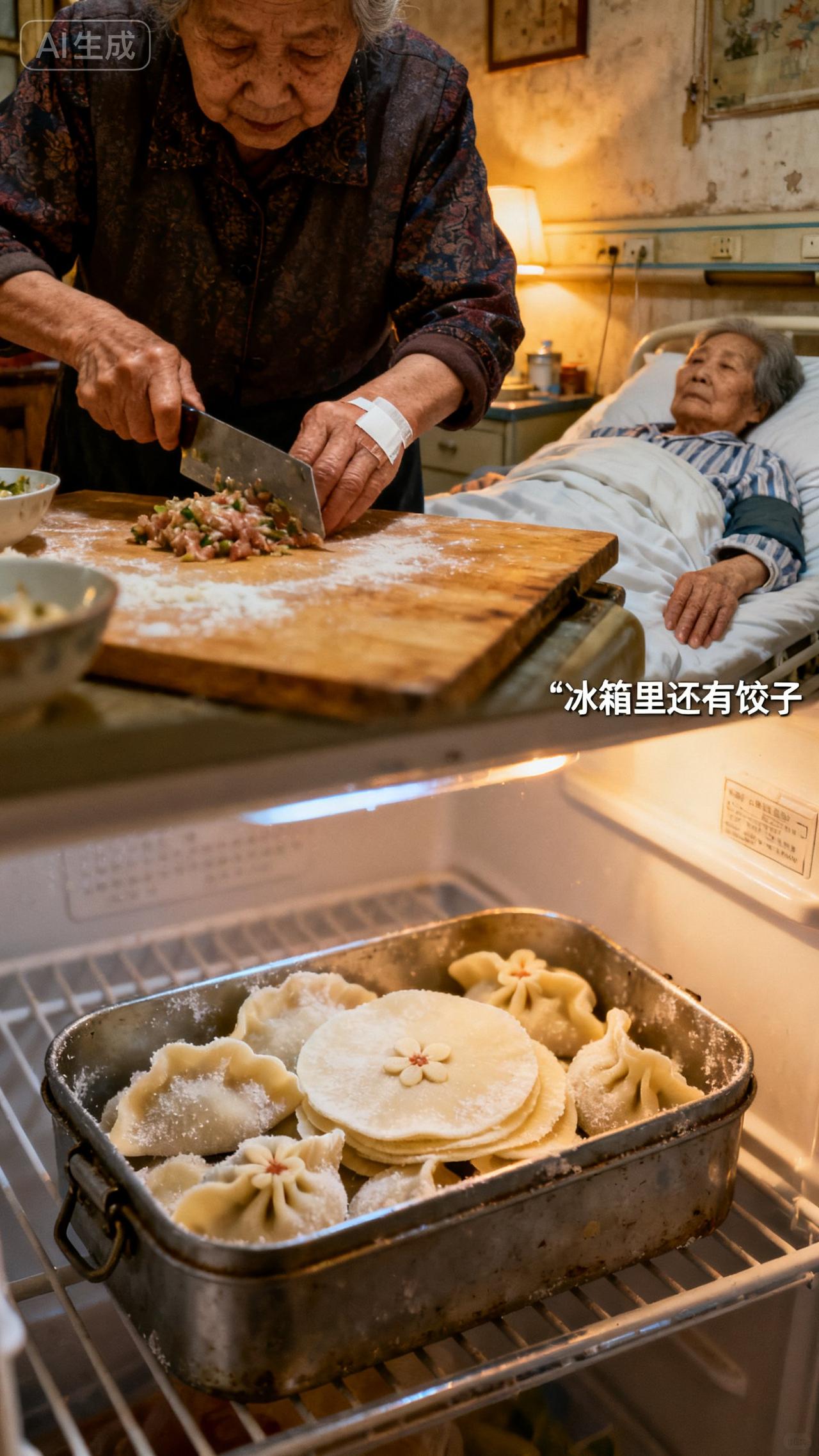 活在这世间,请问最珍贵的是什么? 
翻到外婆藏在冰箱底的饺子，我才懂啥是这世上最