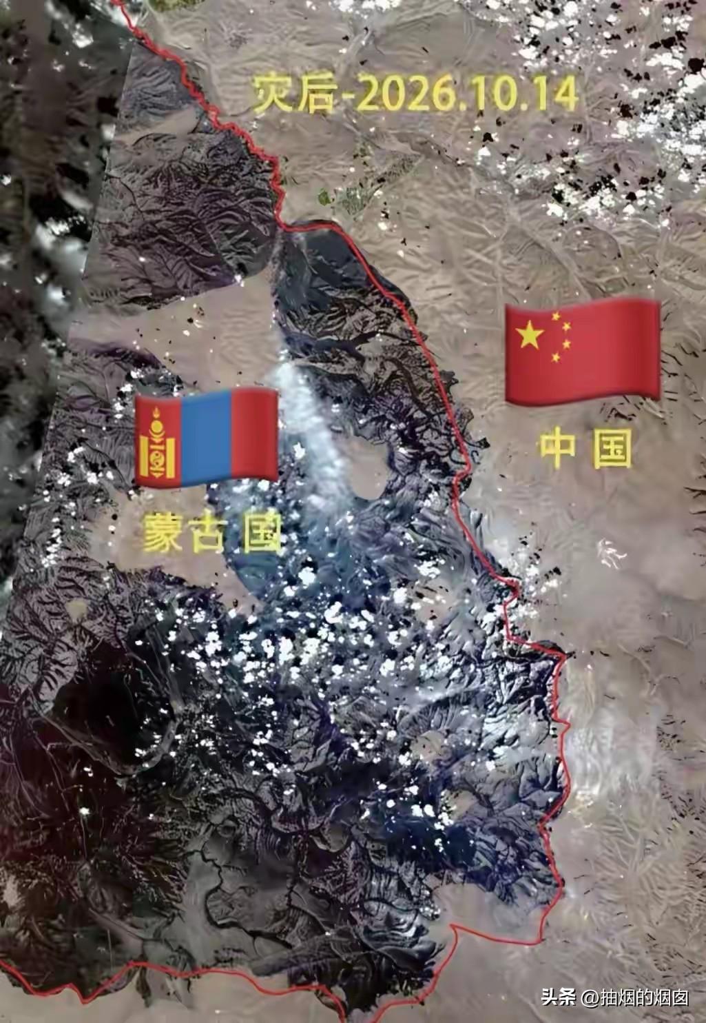 看看中蒙边境的灭火实况，大火也不敢越境。
这事说起来很轻松，实际是边防人员的英勇