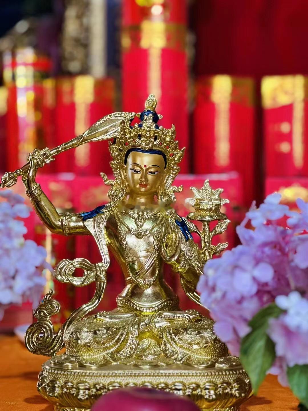 拜文殊，祈文运，开智慧，祈愿文殊菩萨护佑，增慧开智，赐福转运，心神通达，落笔有神