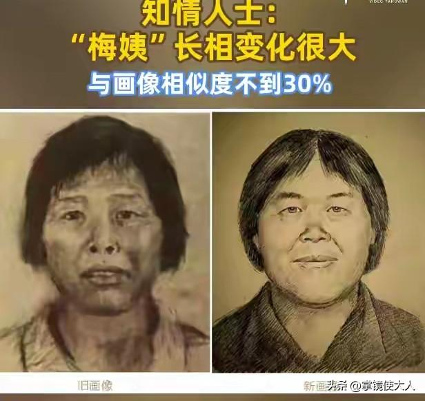 怪不得“梅姨”那么难抓，能藏那么久，据知情人士透露，梅姨落网后才发现真实的“梅姨