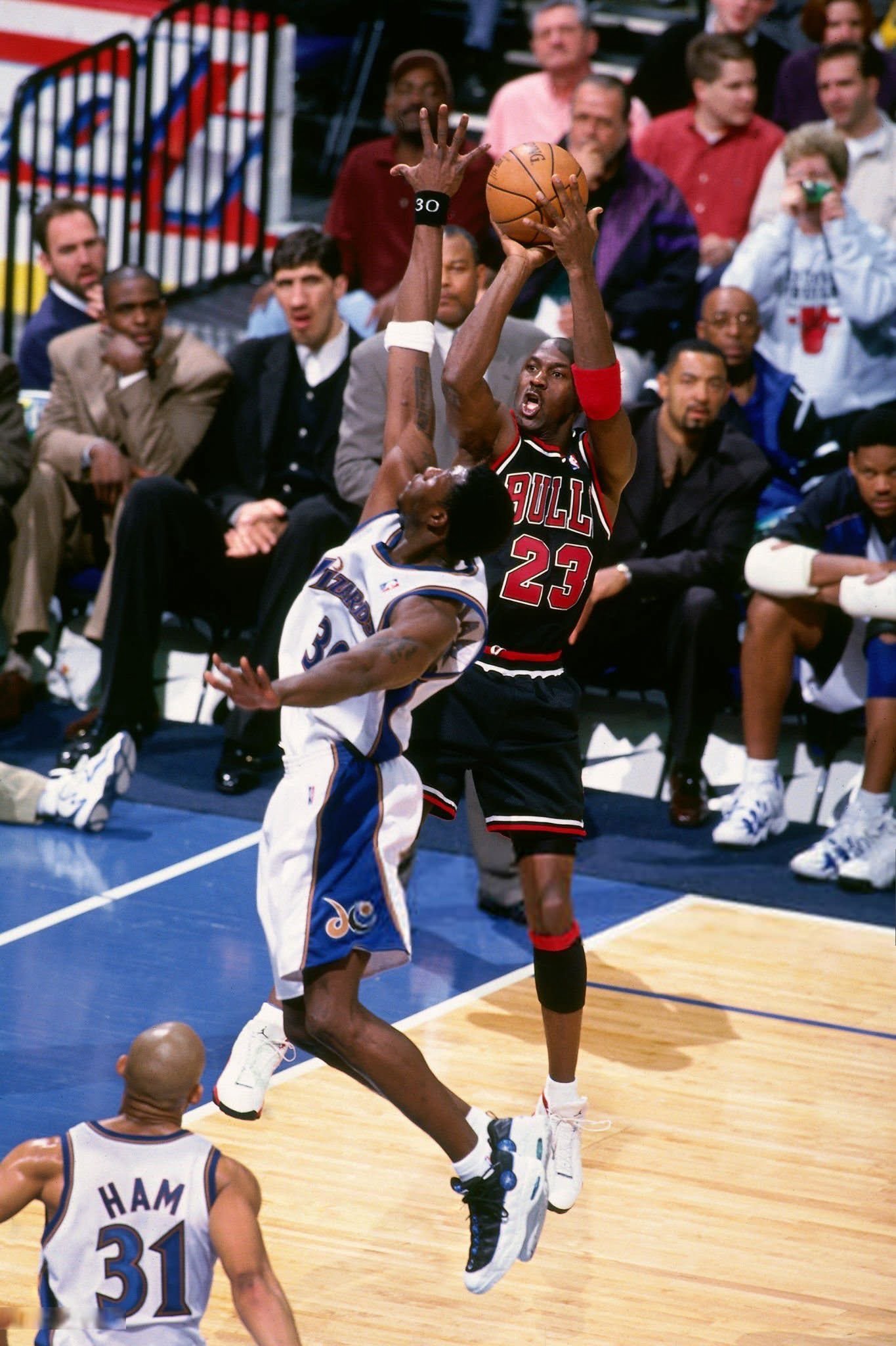 NBA Ben Wallace & Michael Jordan 