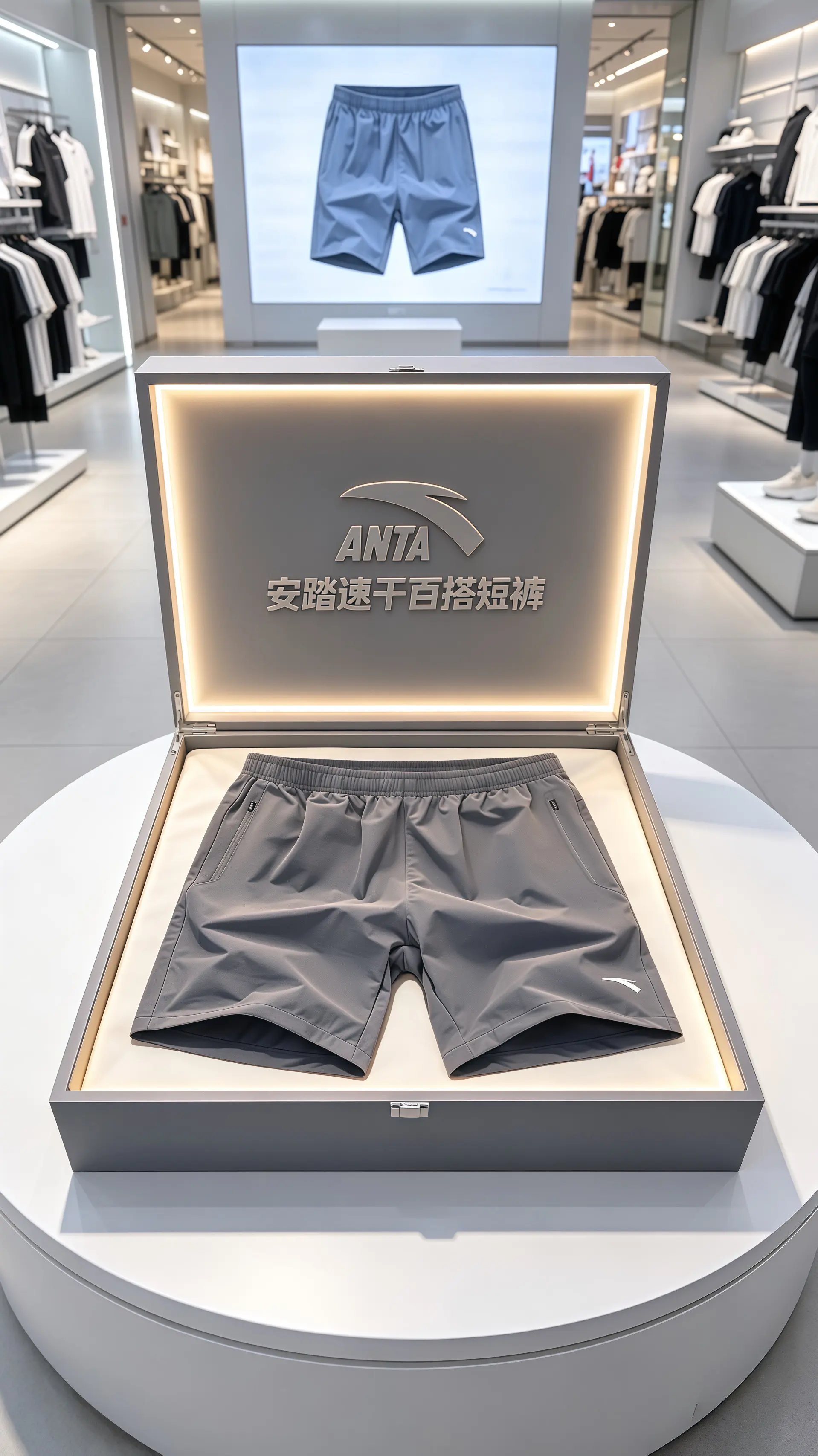 安踏男士速干短裤，夏天穿太爽了😎✨ 品牌正品有保障，品质完全在线 ✨...