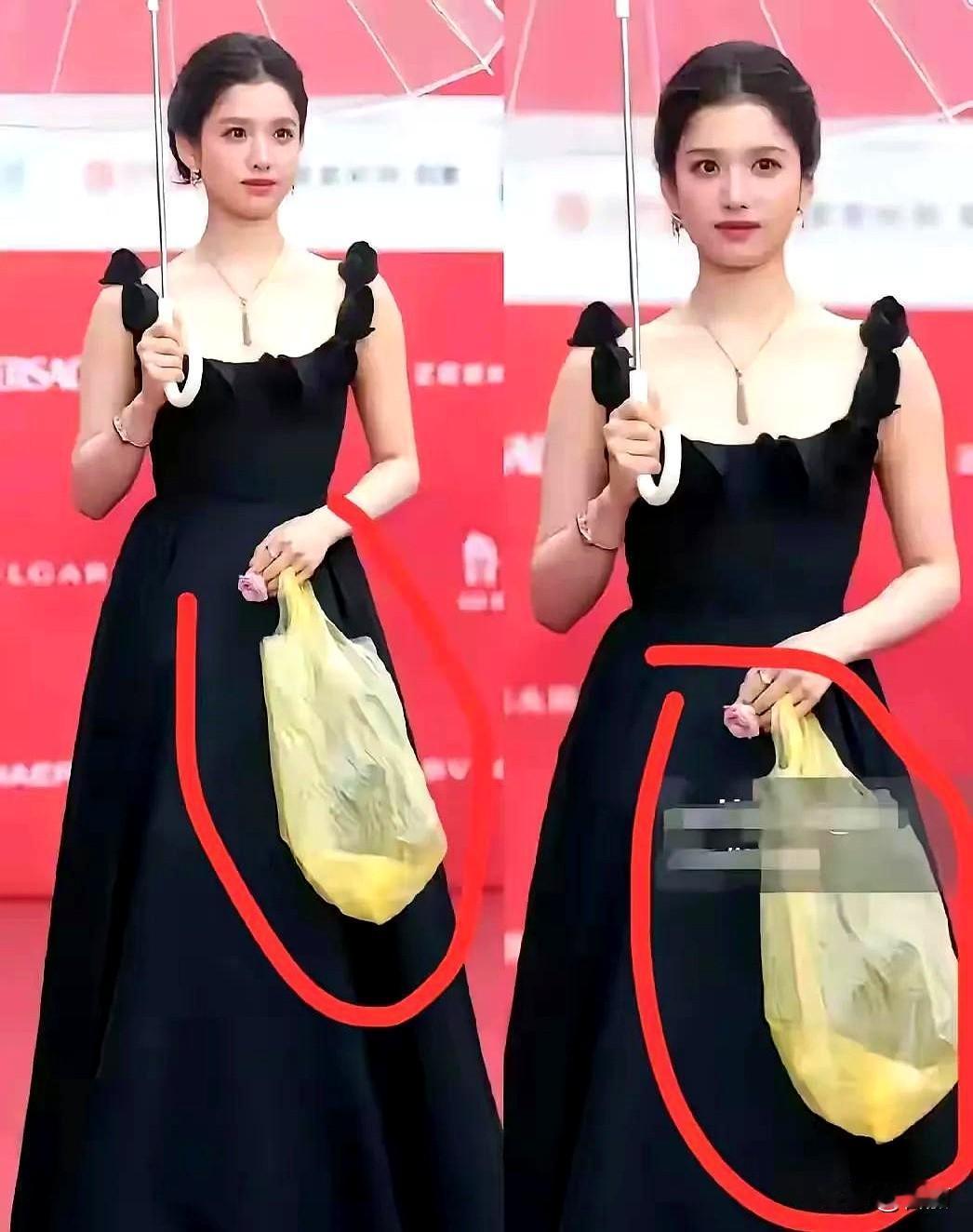 张婧仪拿的80万巴黎世家袋值吗哈哈哈，这袋子我也刷到了！
巴黎世家那个“天价塑料