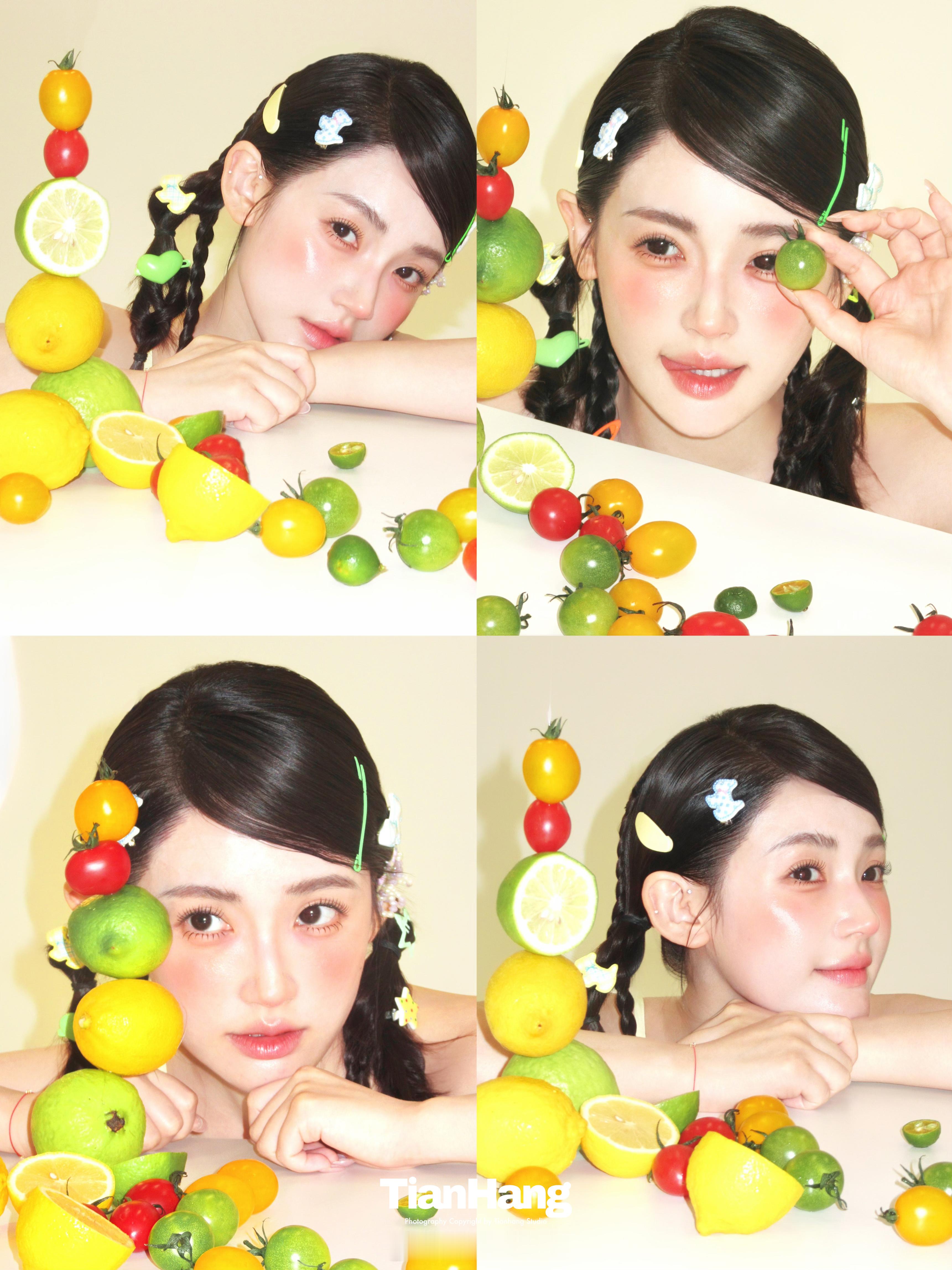 ✨CCD棚拍分享打包一份夏日果缤纷🌈天航工作室韩系棚拍水果女孩ccd相机 ​​