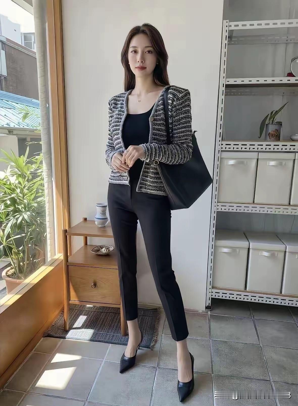 同样一套穿搭，换不同的人穿，效果差别居然这么大！到底是人撑起衣服，还是衣服成全人