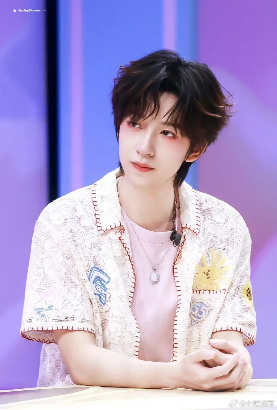 男明星眼下腮红大比拼 谁赢了邓为 丁禹兮 范丞丞  黄俊捷 