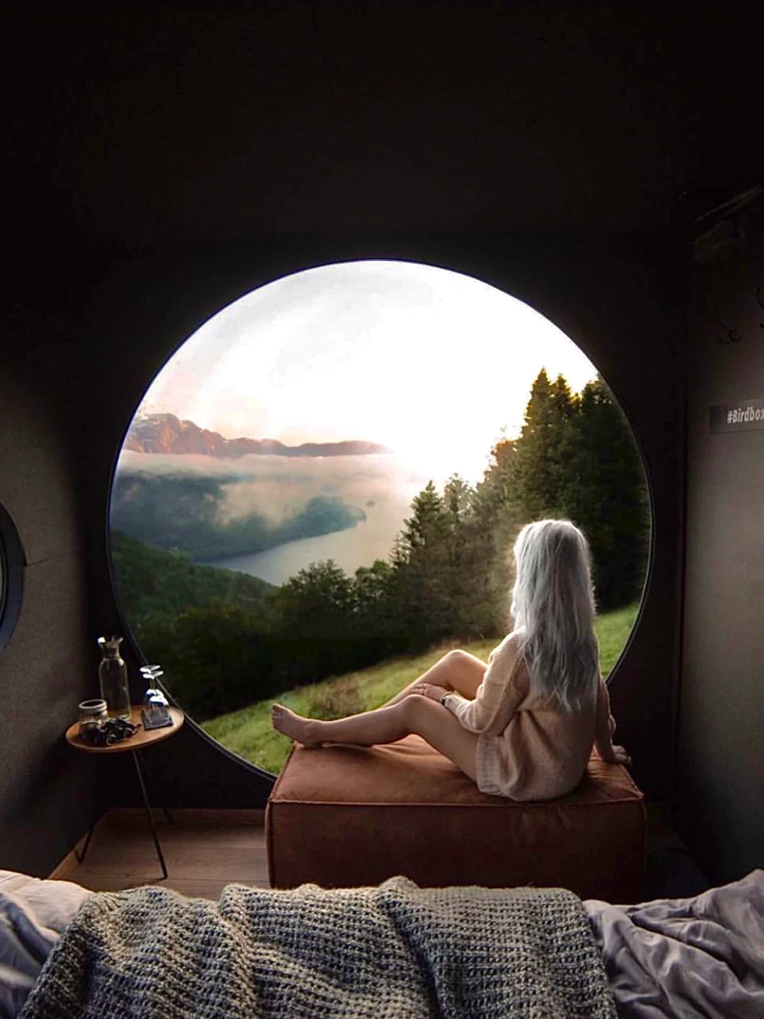 绝美view民宿⛰️为了这扇窗想去一趟挪威！