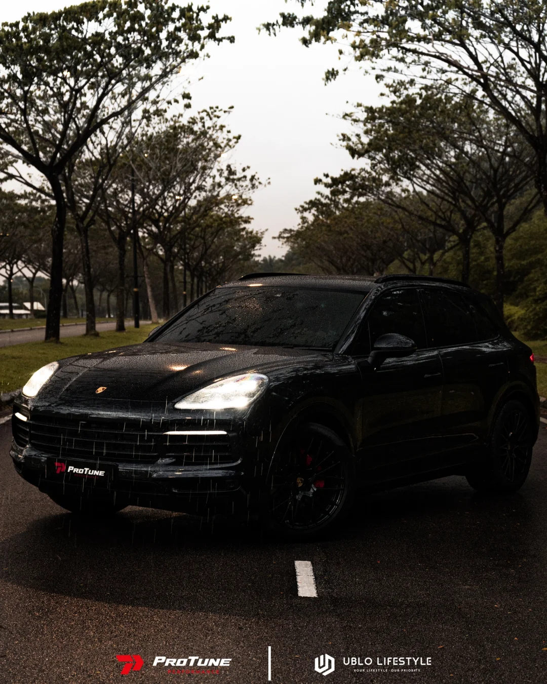 🌧️ 保时捷卡宴提升动力第1️⃣步