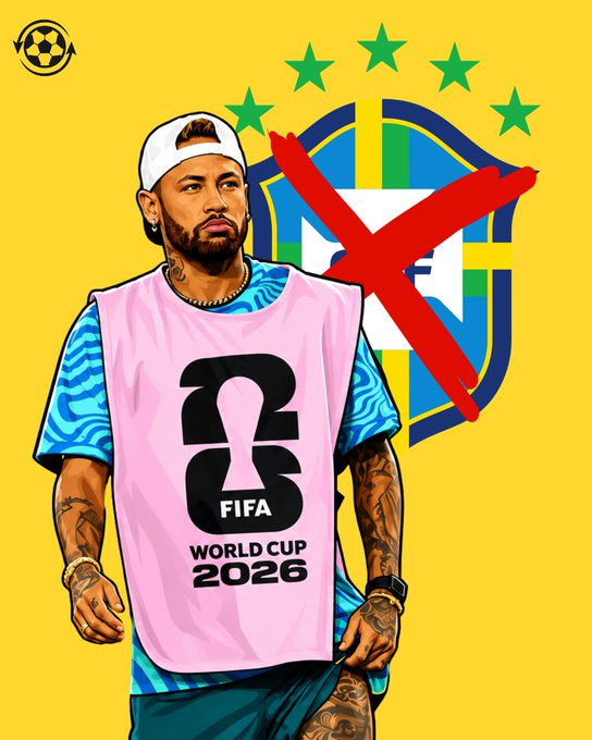 内马尔预计将缺席巴西对阵海地的比赛。🇧🇷这位前锋仍在医务人员的监督下，继续接
