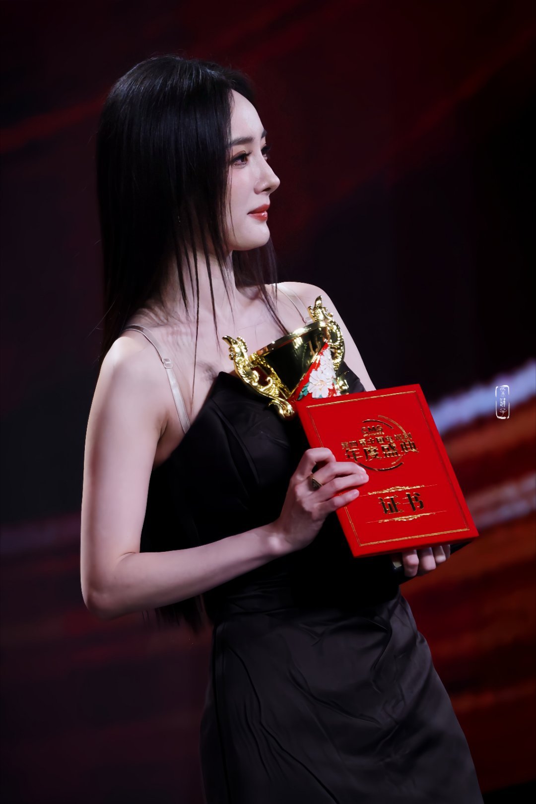 杨幂双料视后了和宁绣绣一起把日子过出花，恭喜金鹰视后➕总台视后杨幂，要永远做演员