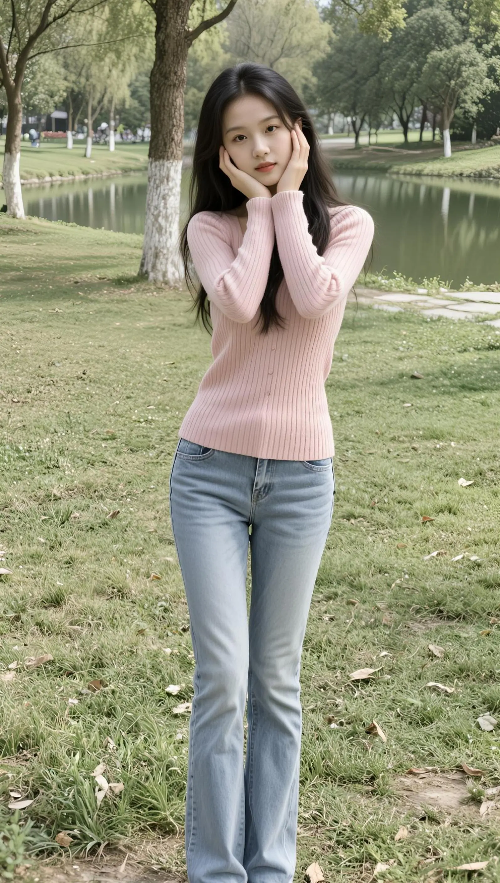 AI公园清新随拍 随变ai随便玩