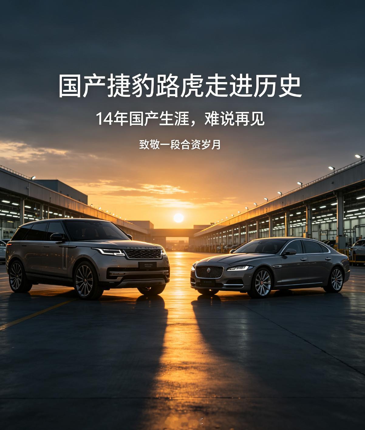 时代落幕，再见国产捷豹路虎👋从2012年合资落地，到2026年全系国产车型正式
