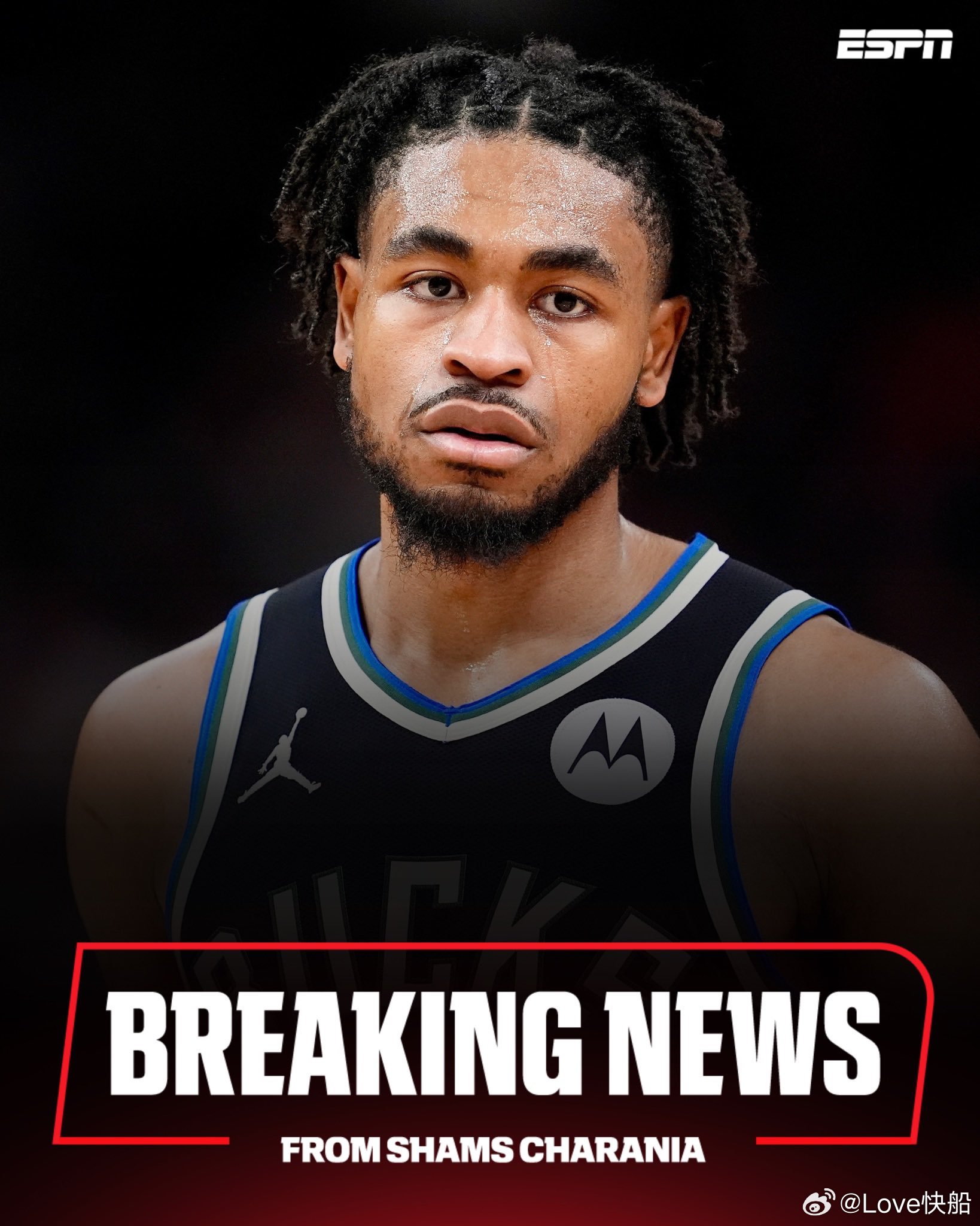 Shams；雄鹿队总经理乔恩·霍斯特在交易截止日后签下托马斯时，曾盛赞他是球队本