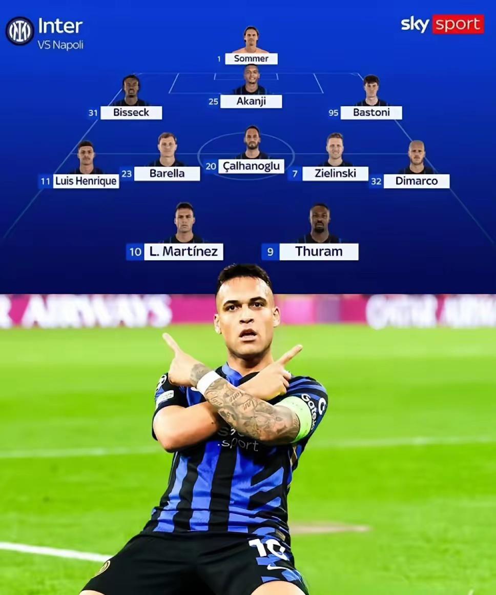 冲击天王山！意甲第20轮国际米兰主场迎战那不勒斯，这是意甲榜首和第三的天王山之战