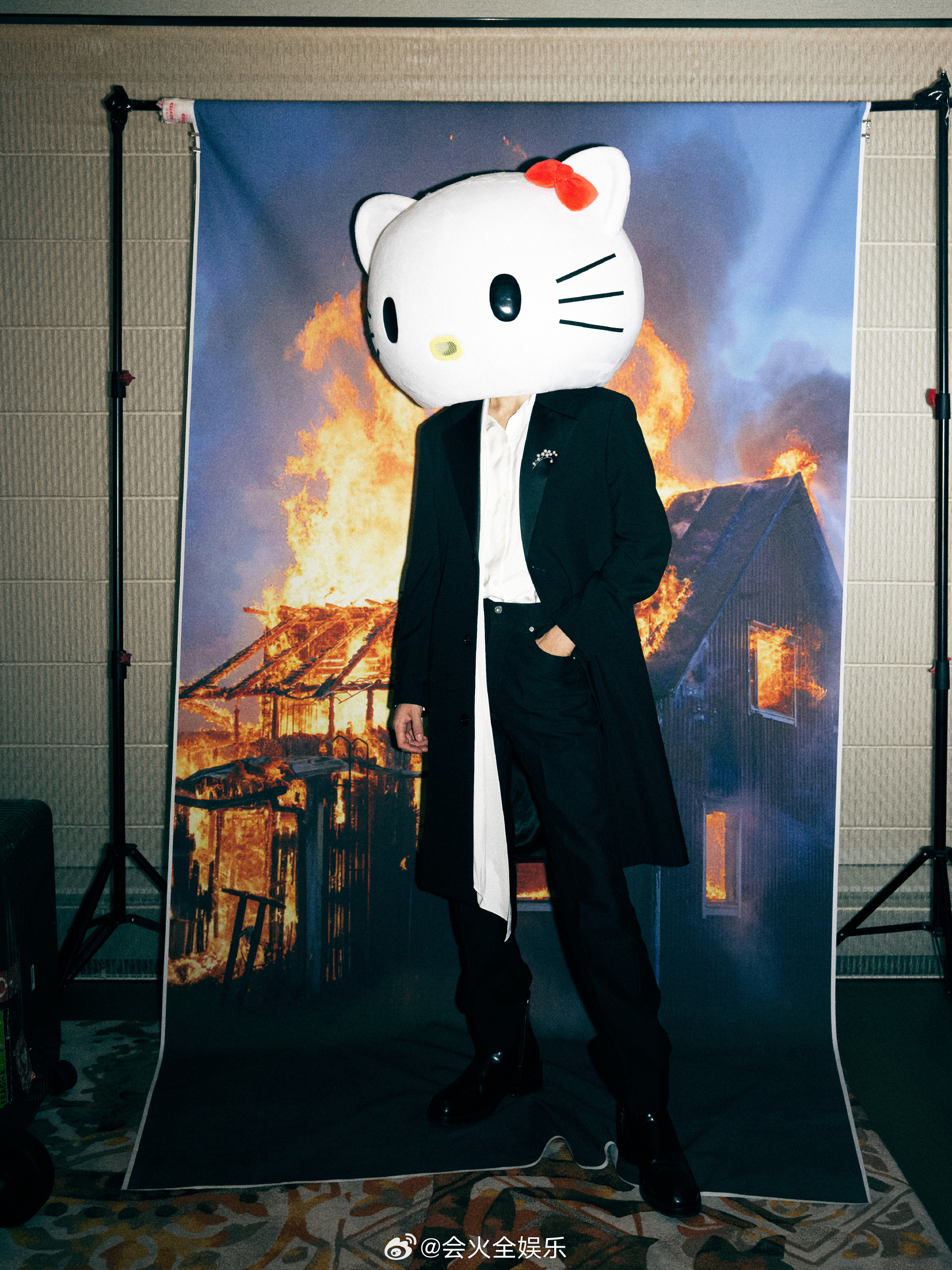 陈哲远cosHelloKitty  好可爱啊啊啊啊啊啊 