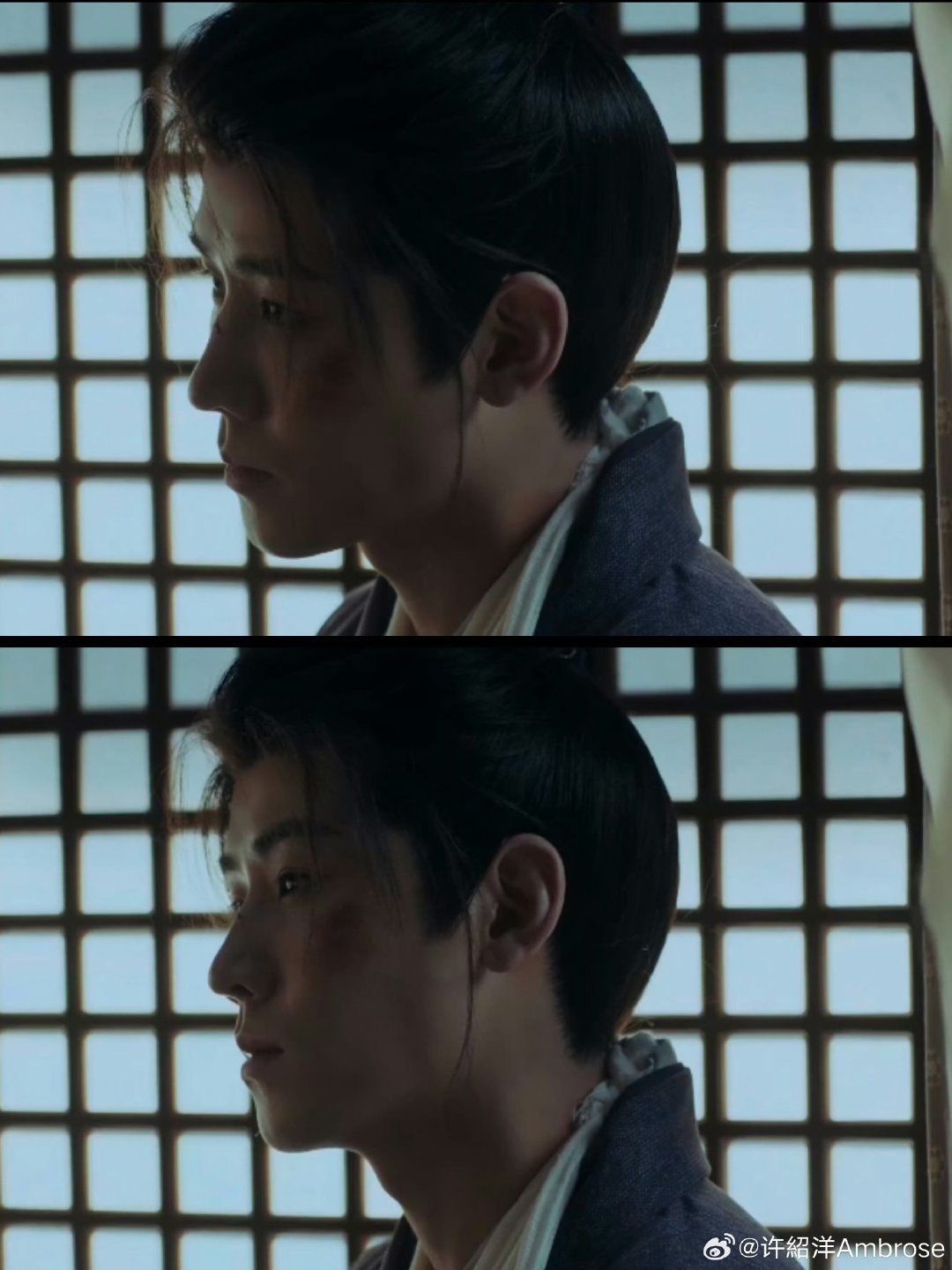 李怀安侧脸神似许绍洋李怀安太绝，温润如玉又自带破碎感，侧脸角度完美撞脸许绍洋 