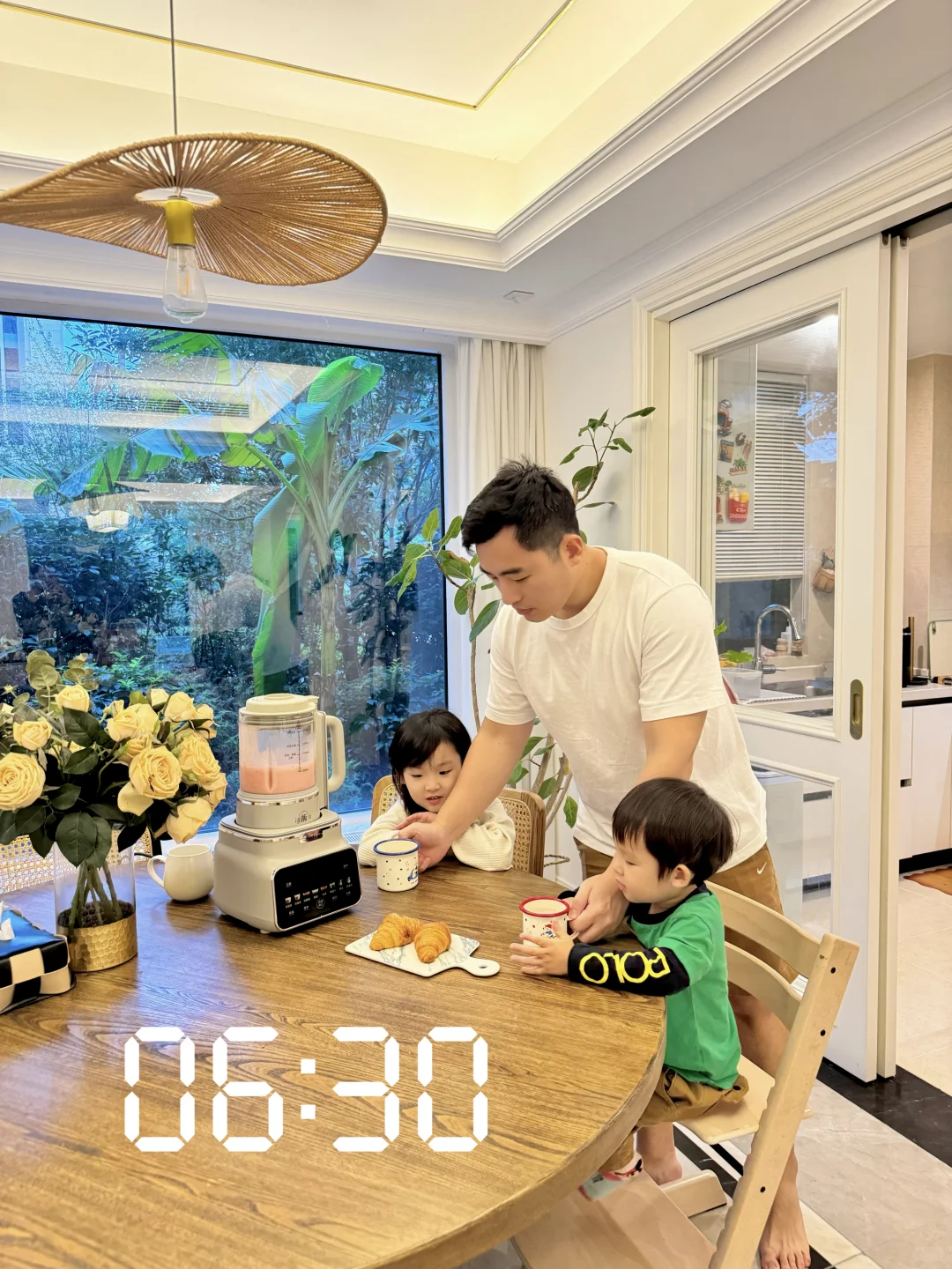 每天6:30起床，10分钟给全家做早餐的食谱。