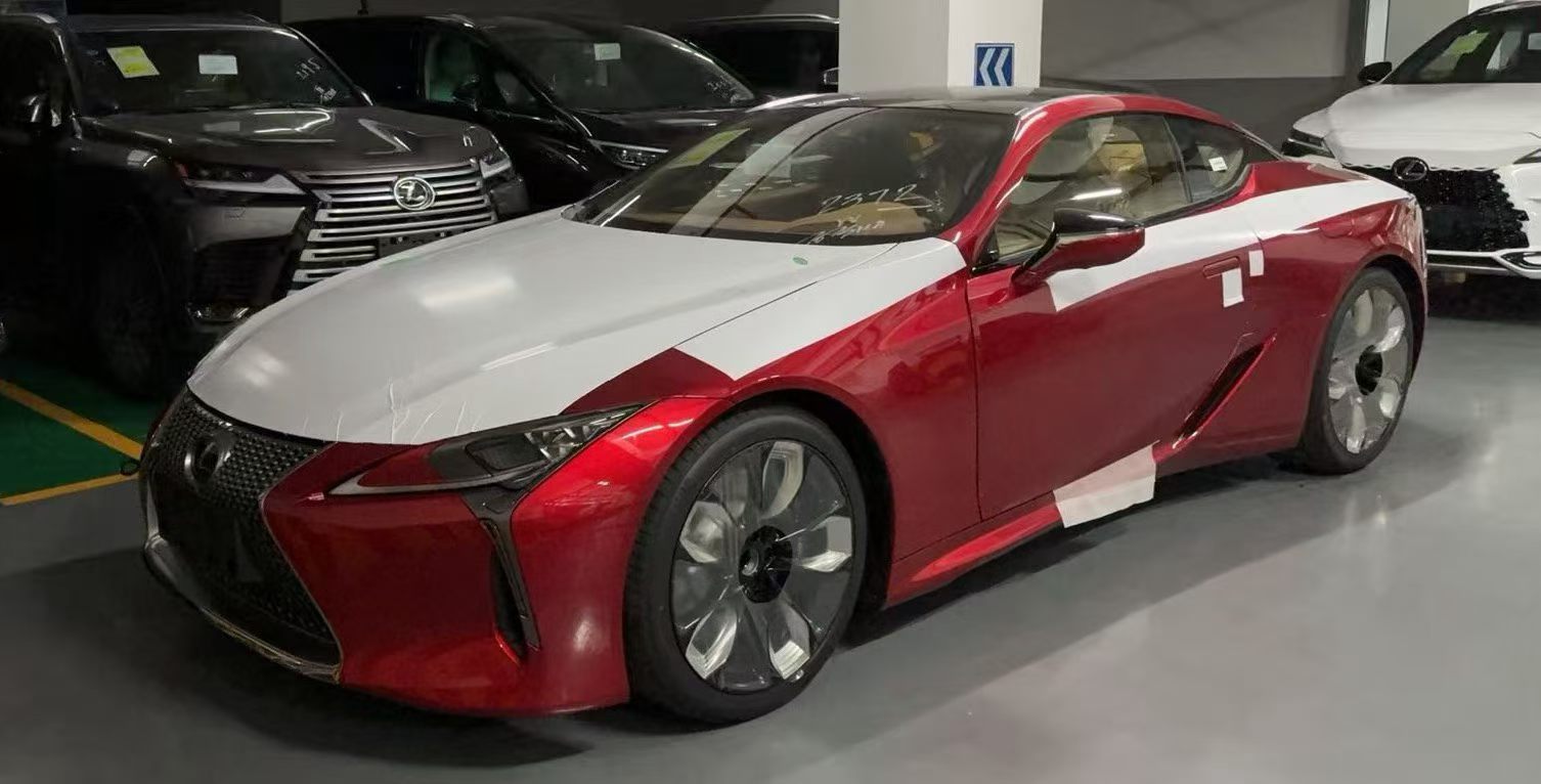 绝版孤品，日系汽车工业的巅峰雷克萨斯 LC500h指导价 129.6W专属胭脂荔