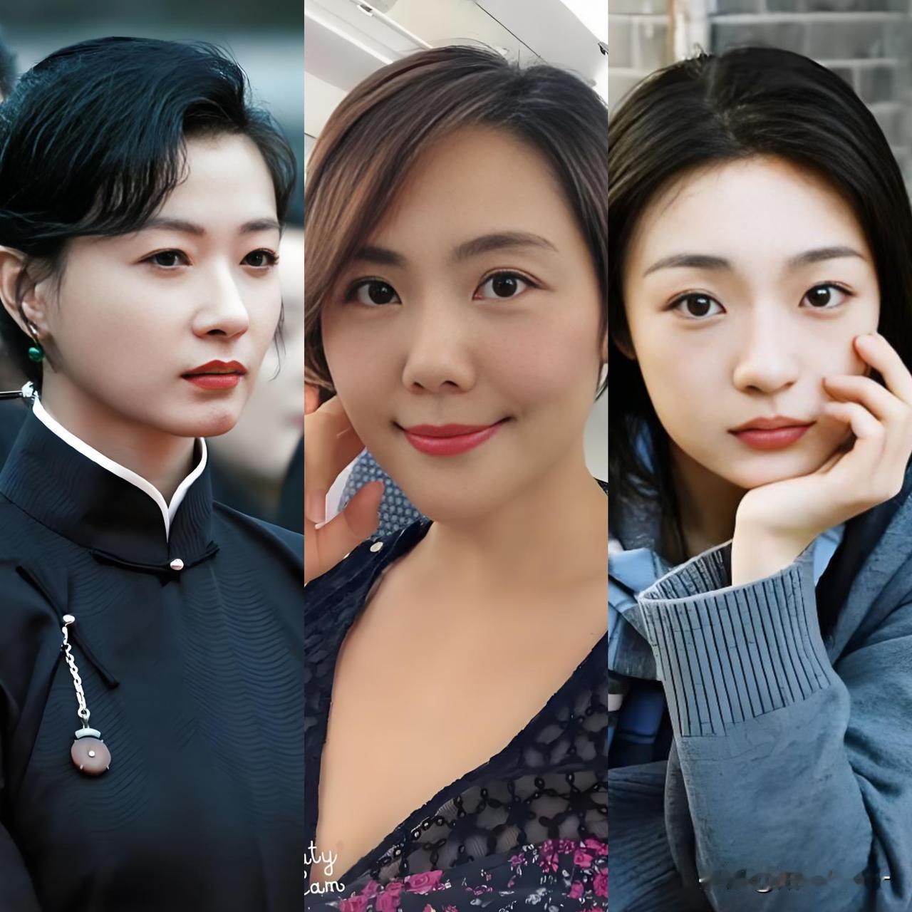 《八千里路云和月》同样演妻子，

三位女演员颜值比拼如下，

万茜演的丁玉娇排第