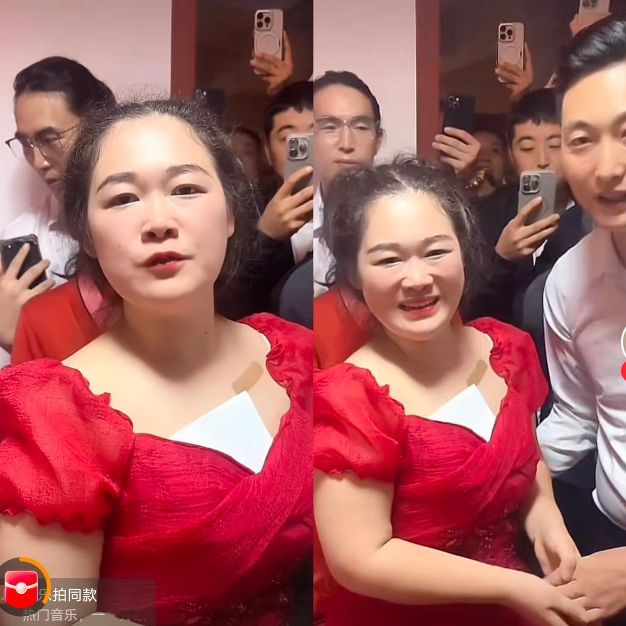 谁能想到靠“修风扇”段子火遍全网的小玉，结婚时竟因婚纱里塞A4纸再次冲上热搜！